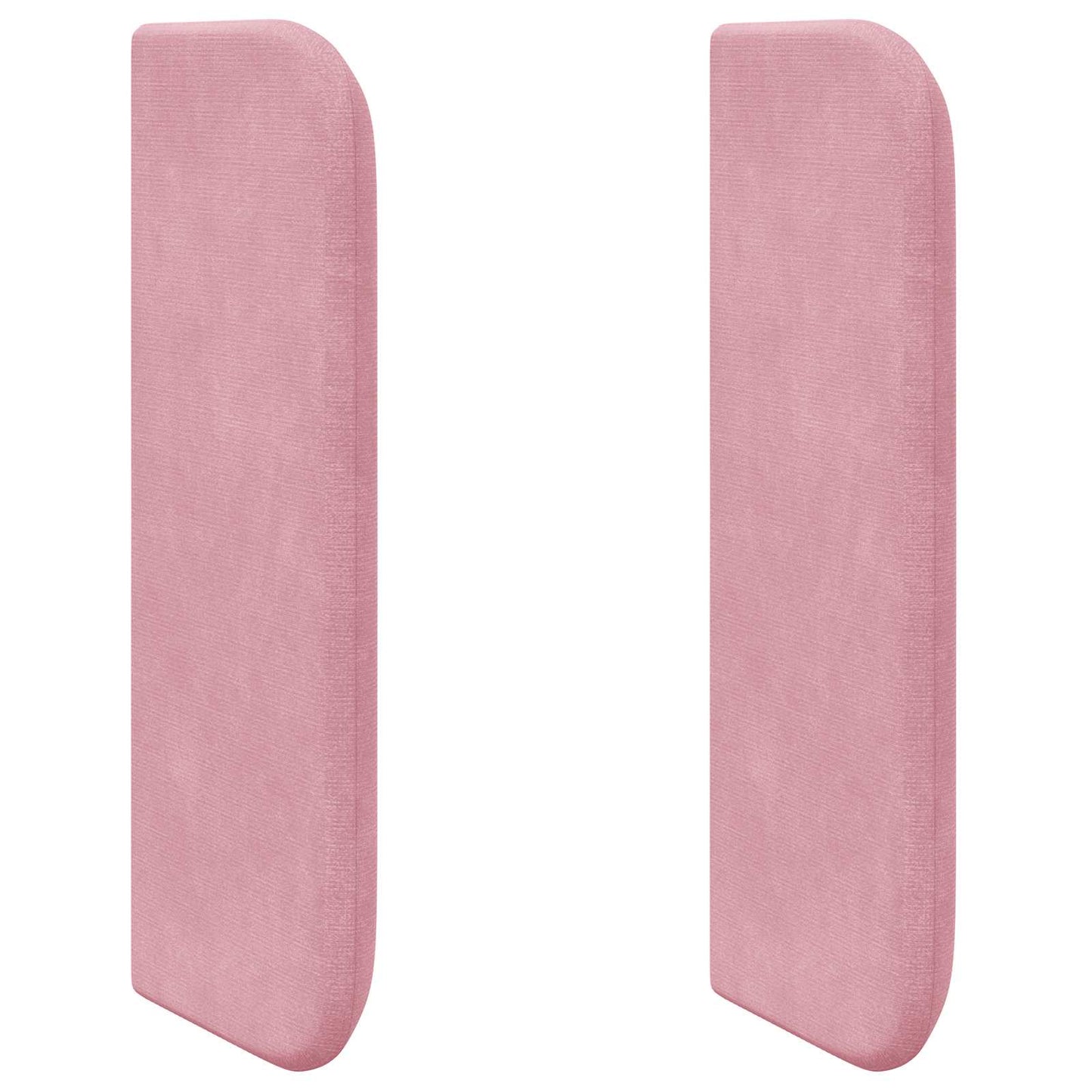 Kopfteil Ohr Rosa 40,5 x 40,5 x 4 cm Samt