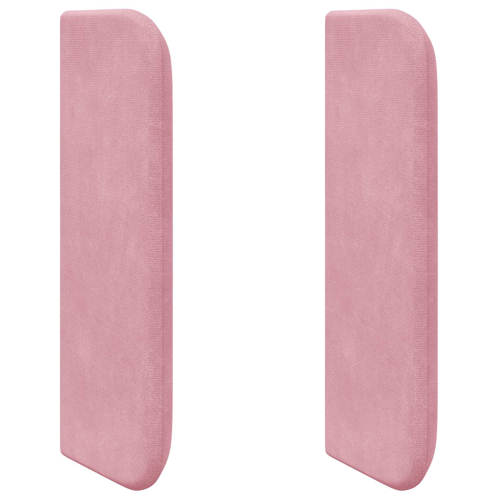 Kopfteil Ohr Rosa 40,5 x 40,5 x 4 cm Samt
