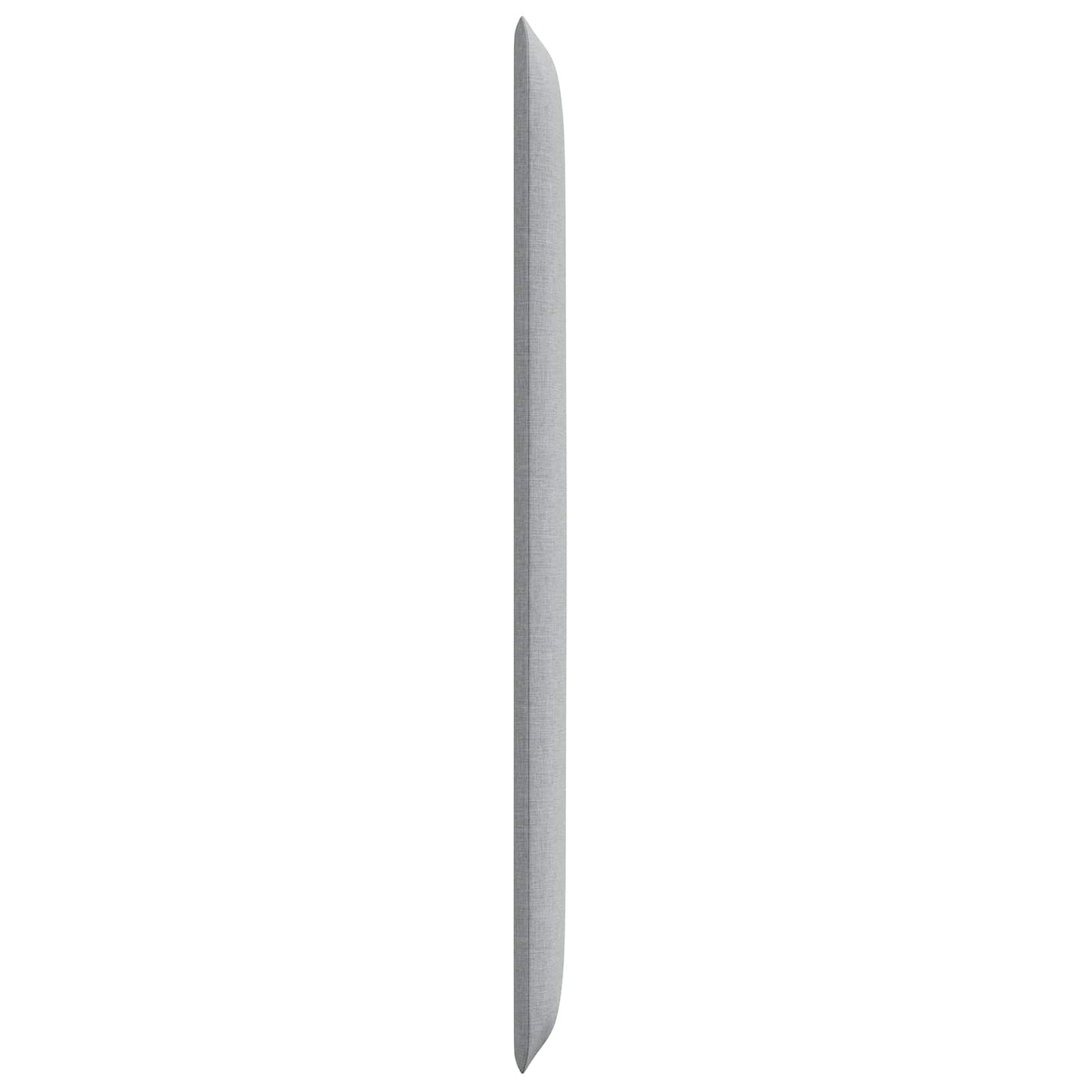 Kopfteil Ohr Hellgrau 80 x 16 x 4 cm Stoff