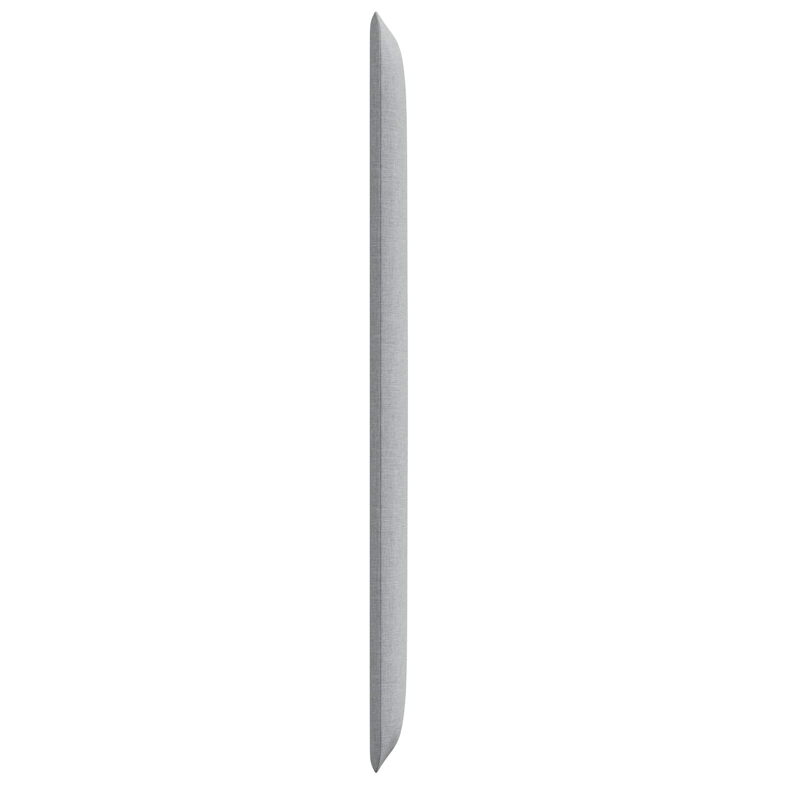 Kopfteil Ohr Hellgrau 80 x 16 x 4 cm Stoff
