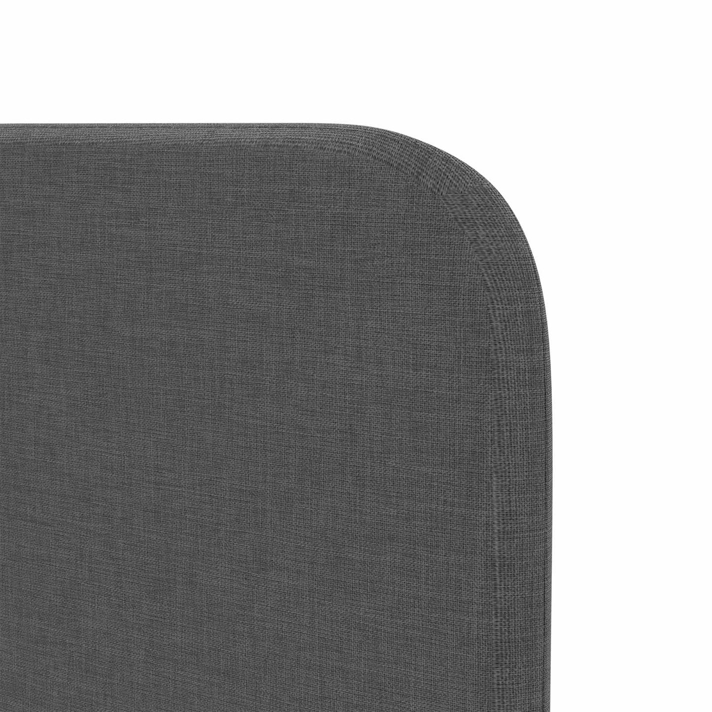Kopfteil Ohr Grau 80 x 16 x 4 cm Stoff