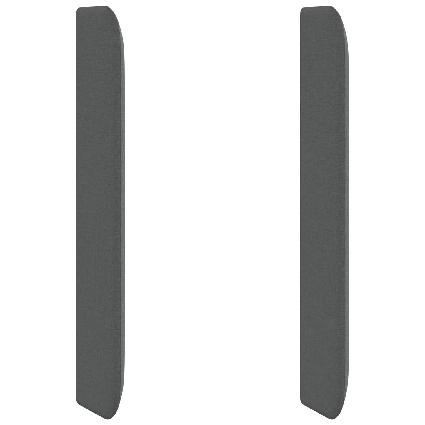 Kopfteil Ohr Grau 80 x 16 x 4 cm Stoff