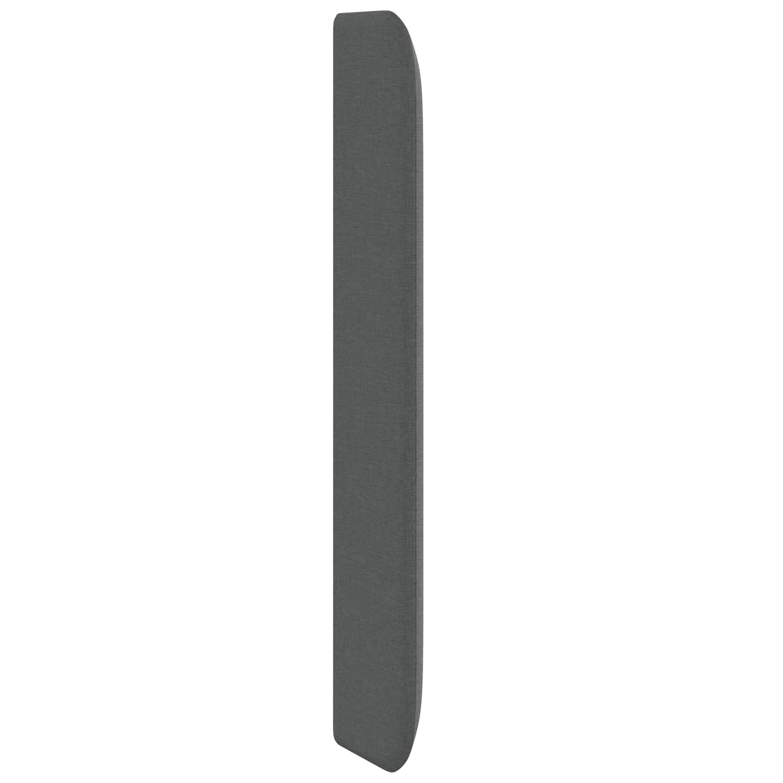 Kopfteil Ohr Grau 80 x 16 x 4 cm Stoff