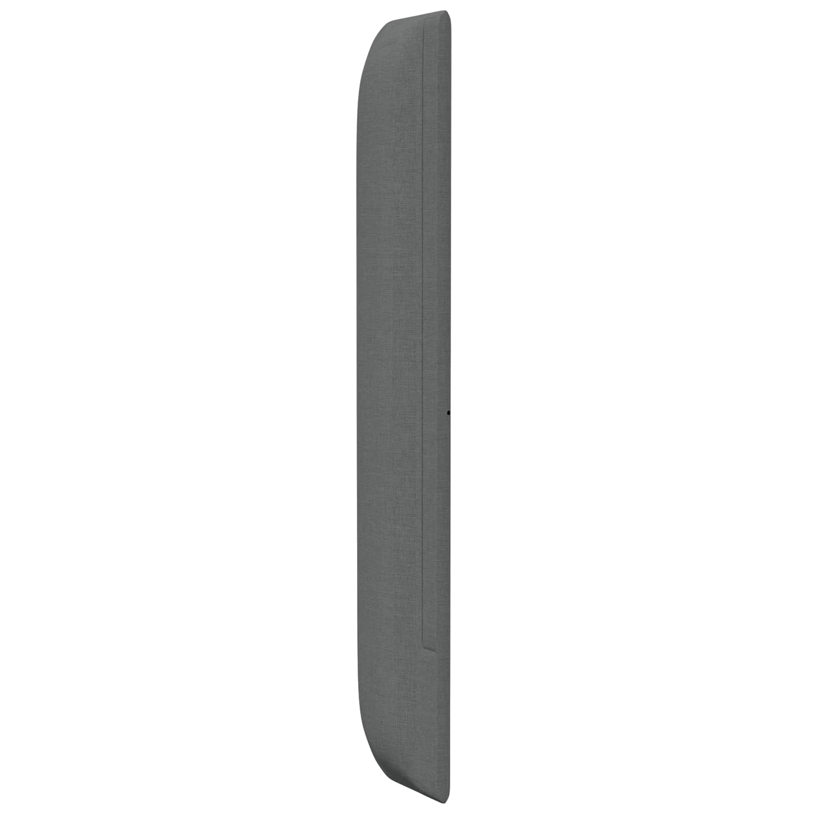 Kopfteil Ohr Grau 80 x 16 x 4 cm Stoff