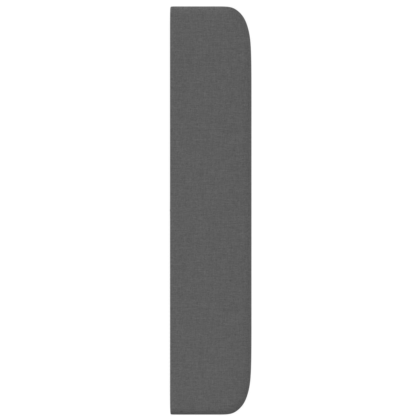 Kopfteil Ohr Grau 80 x 16 x 4 cm Stoff