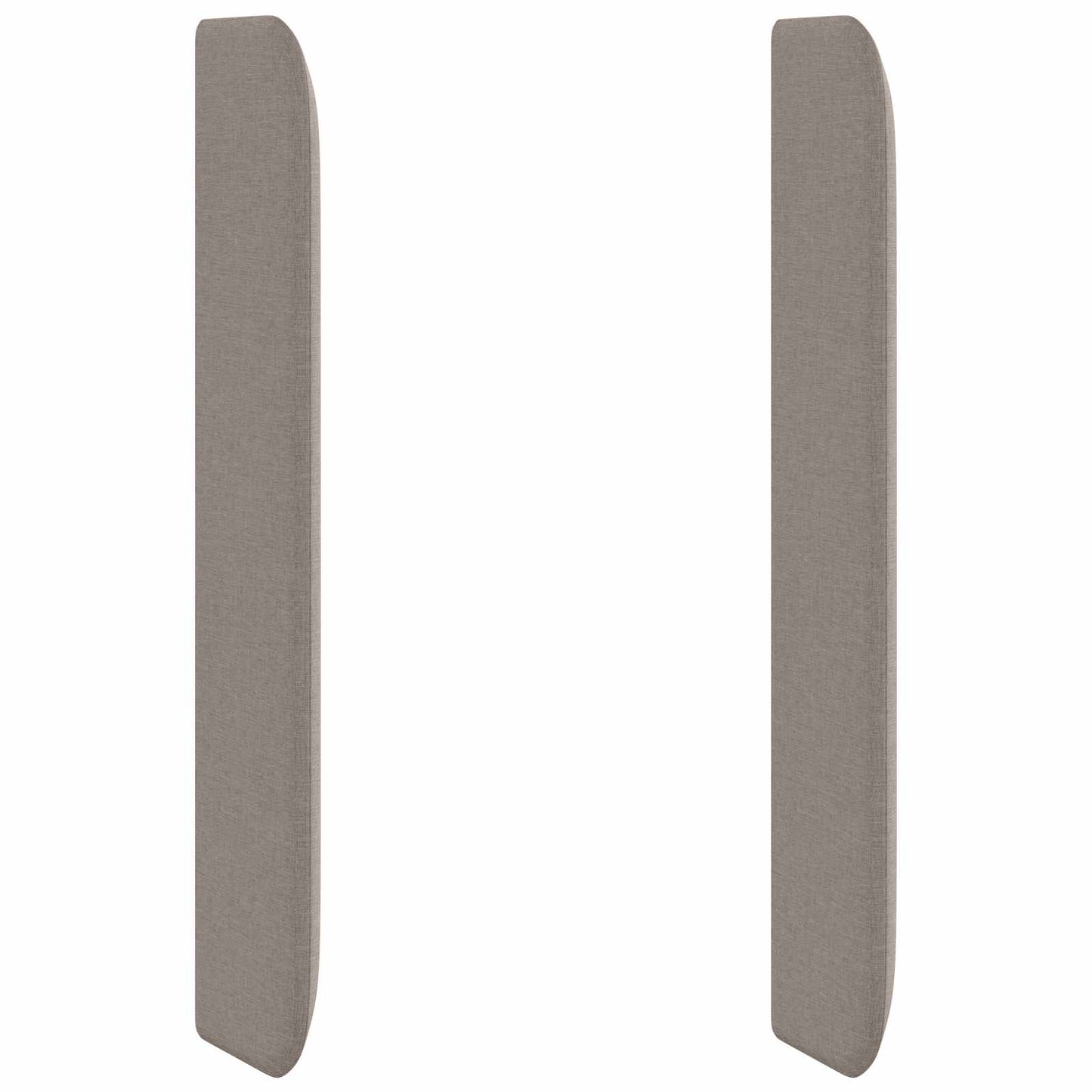 Kopfteil Ohr Taupe 80 x 16 x 4 cm Stoff
