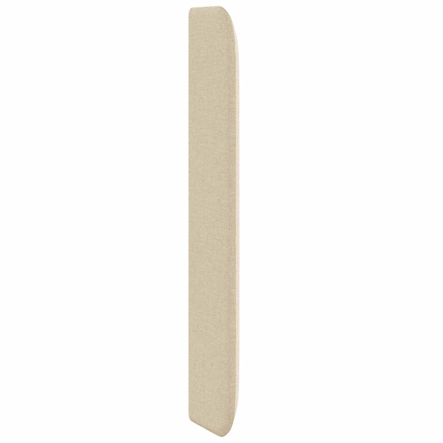 Kopfteil Ohr Creme 80 x 16 x 4 cm Stoff