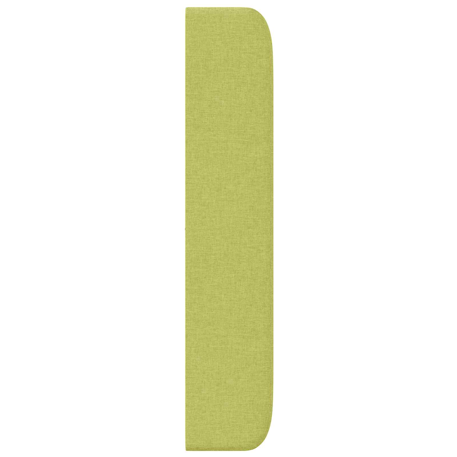 Kopfteil Ohr Grau 80 x 16 x 4 cm Stoff
