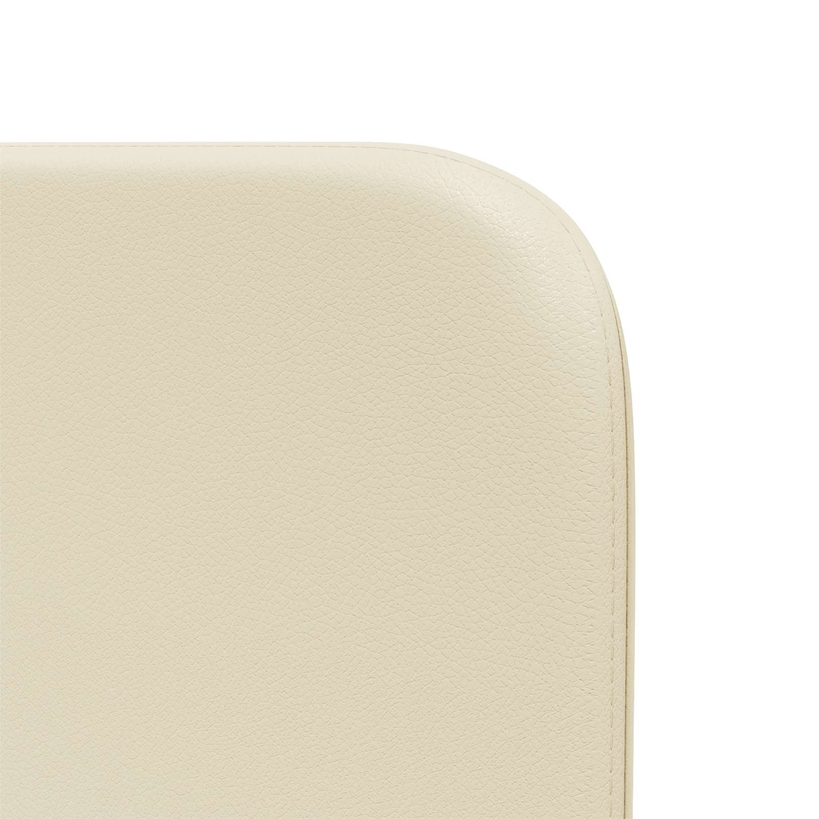 Kopfteil Ohr Creme 80 x 16 x 4 cm PVC