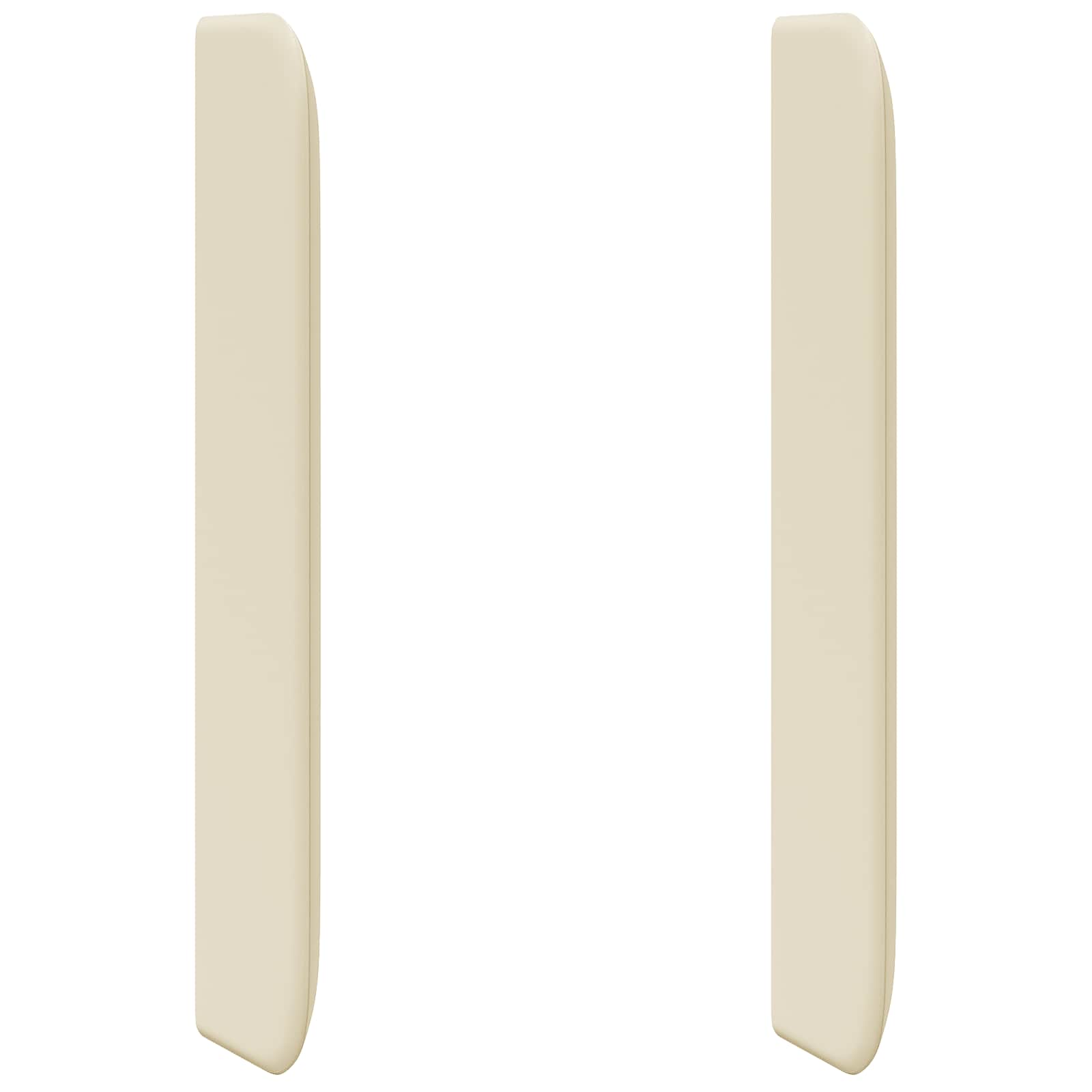 Kopfteil Ohr Creme 80 x 16 x 4 cm PVC