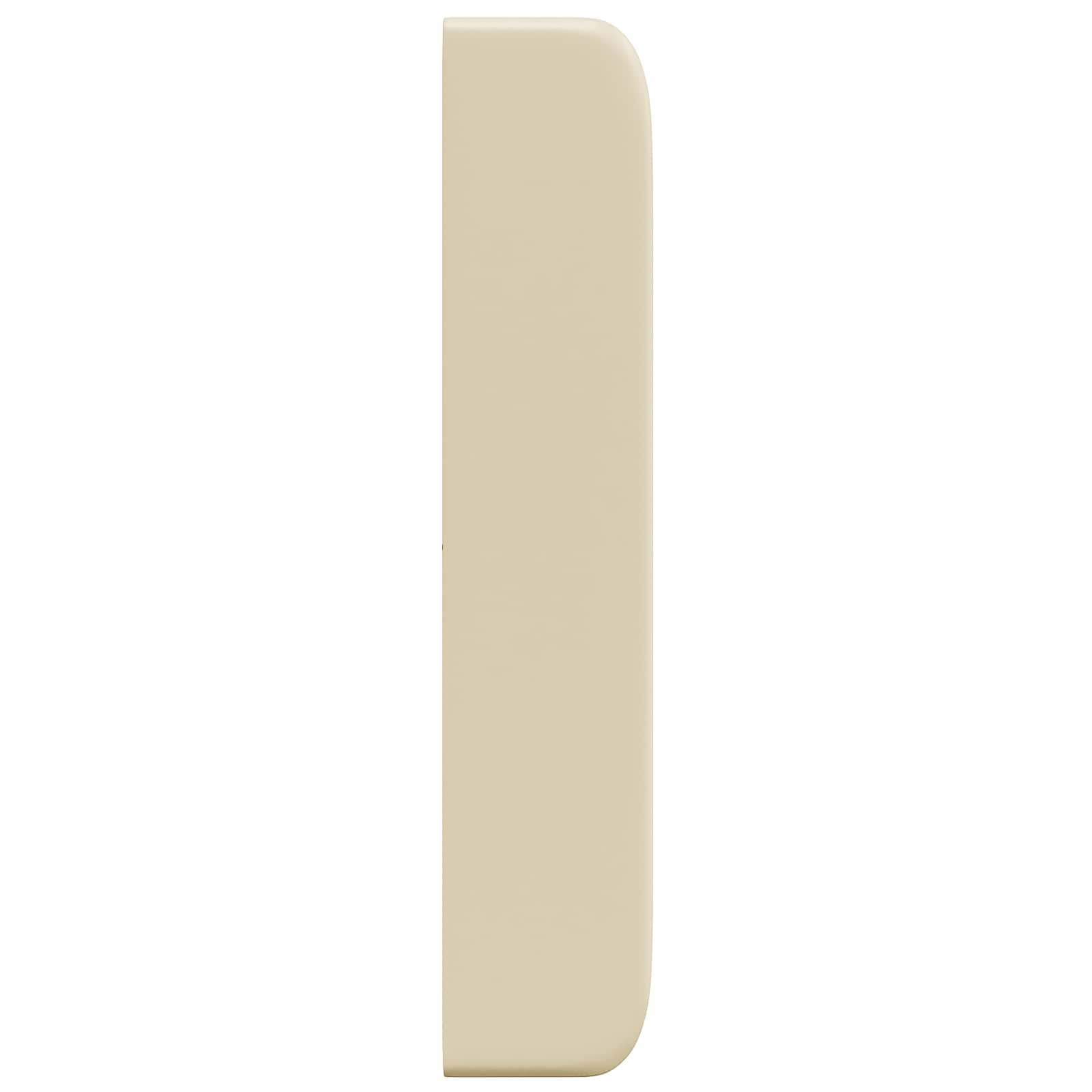 Kopfteil Ohr Creme 80 x 16 x 4 cm PVC