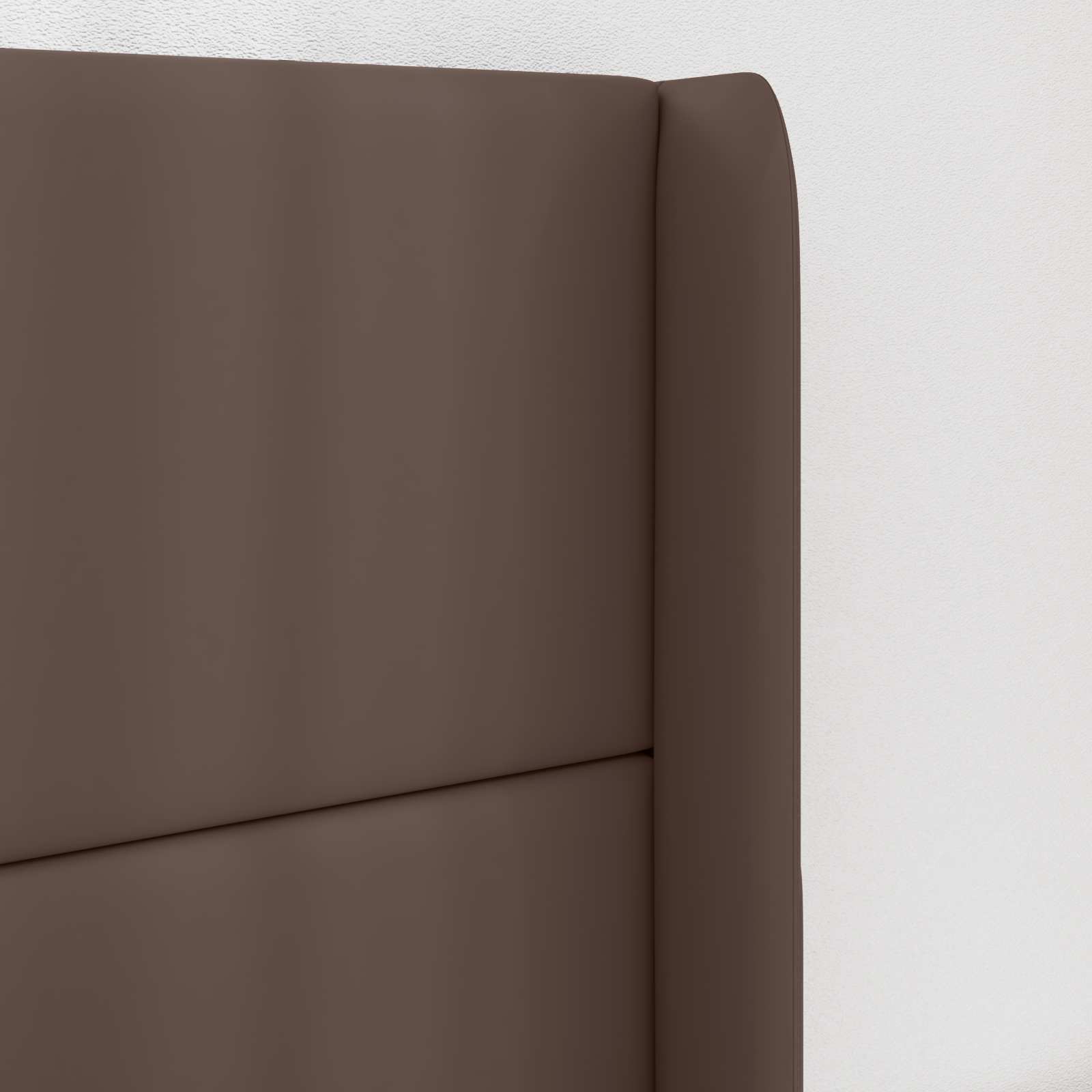 Kopfteil Ohr Braun 80 x 16 x 4 cm PVC