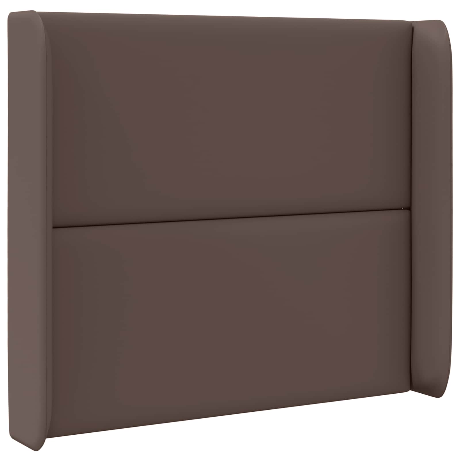 Kopfteil Ohr Braun 80 x 16 x 4 cm PVC