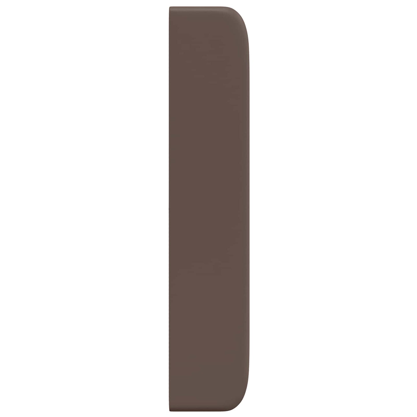 Kopfteil Ohr Braun 80 x 16 x 4 cm PVC