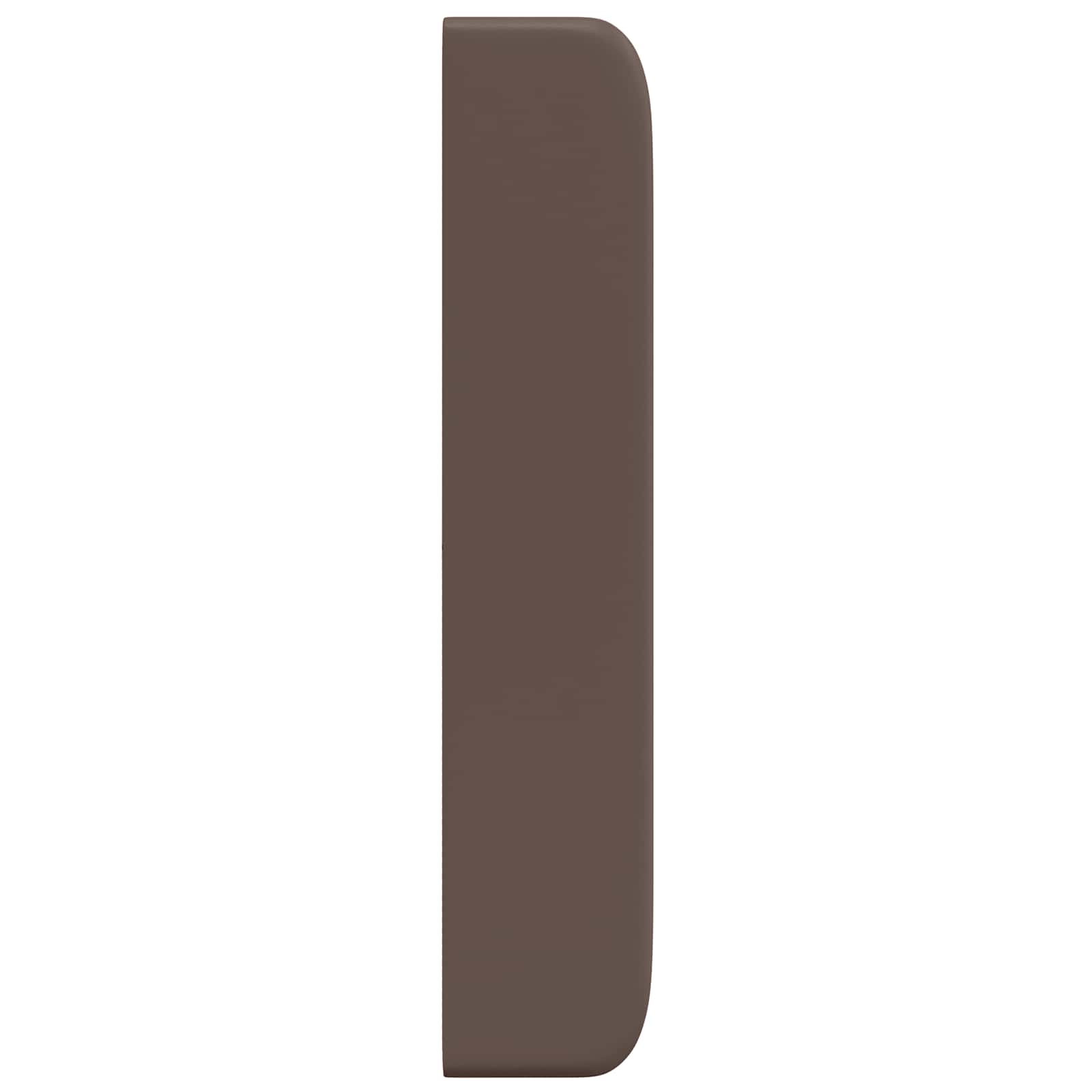 Kopfteil Ohr Braun 80 x 16 x 4 cm PVC