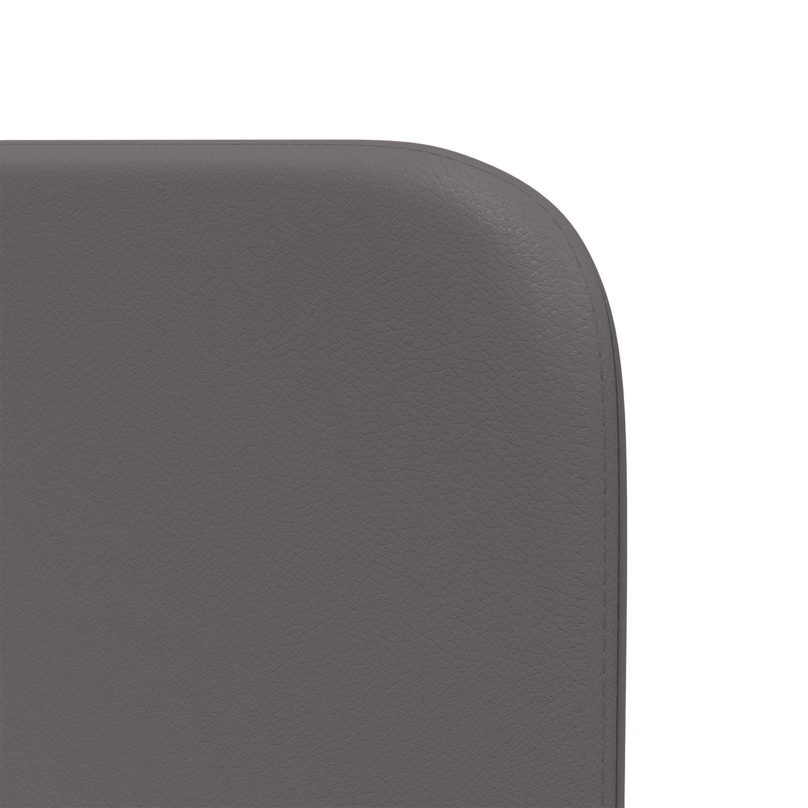 Kopfteil Ohr Grau 80 x 16 x 4 cm PVC