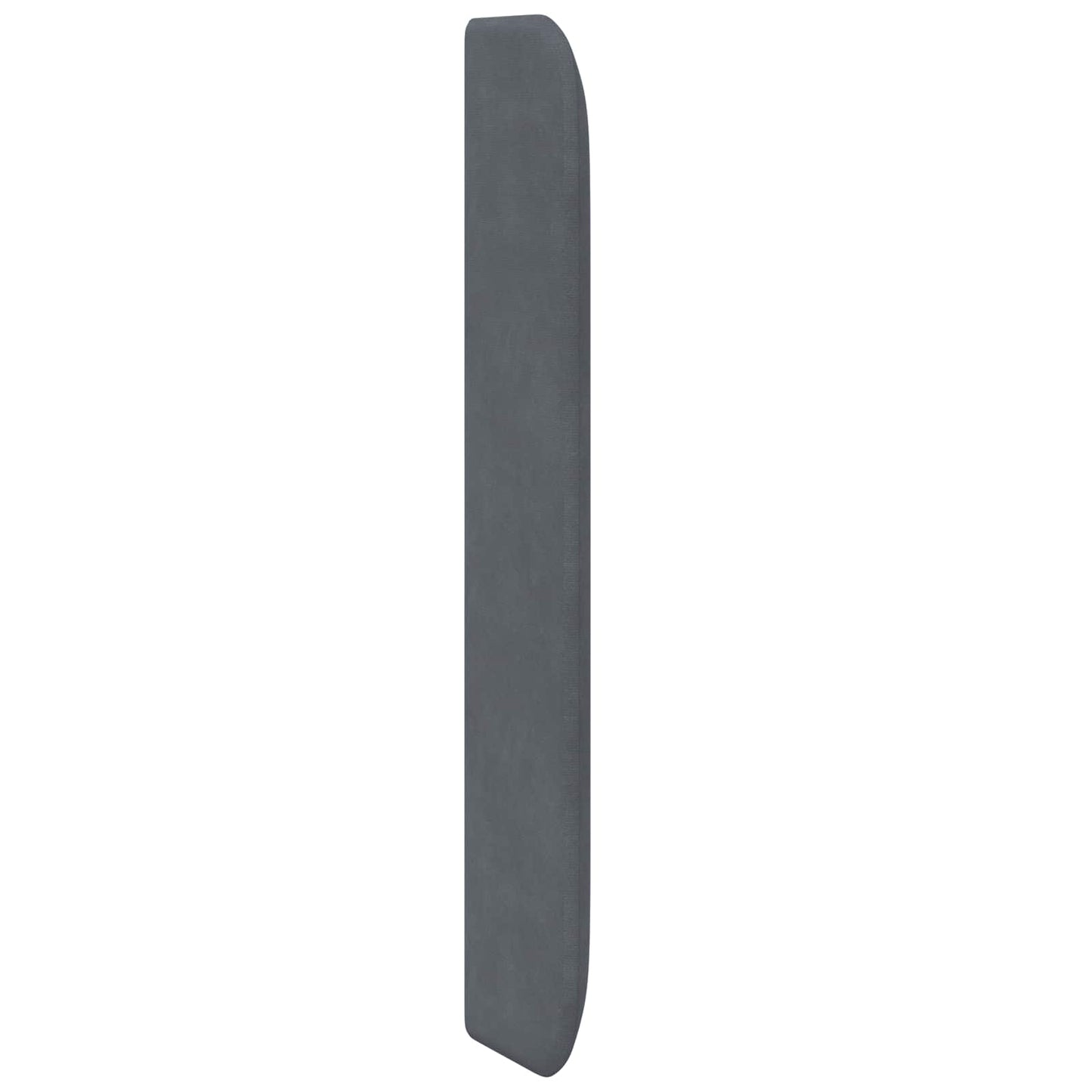 Kopfteil Ohr Grau 80 x 16 x 4 cm Samt