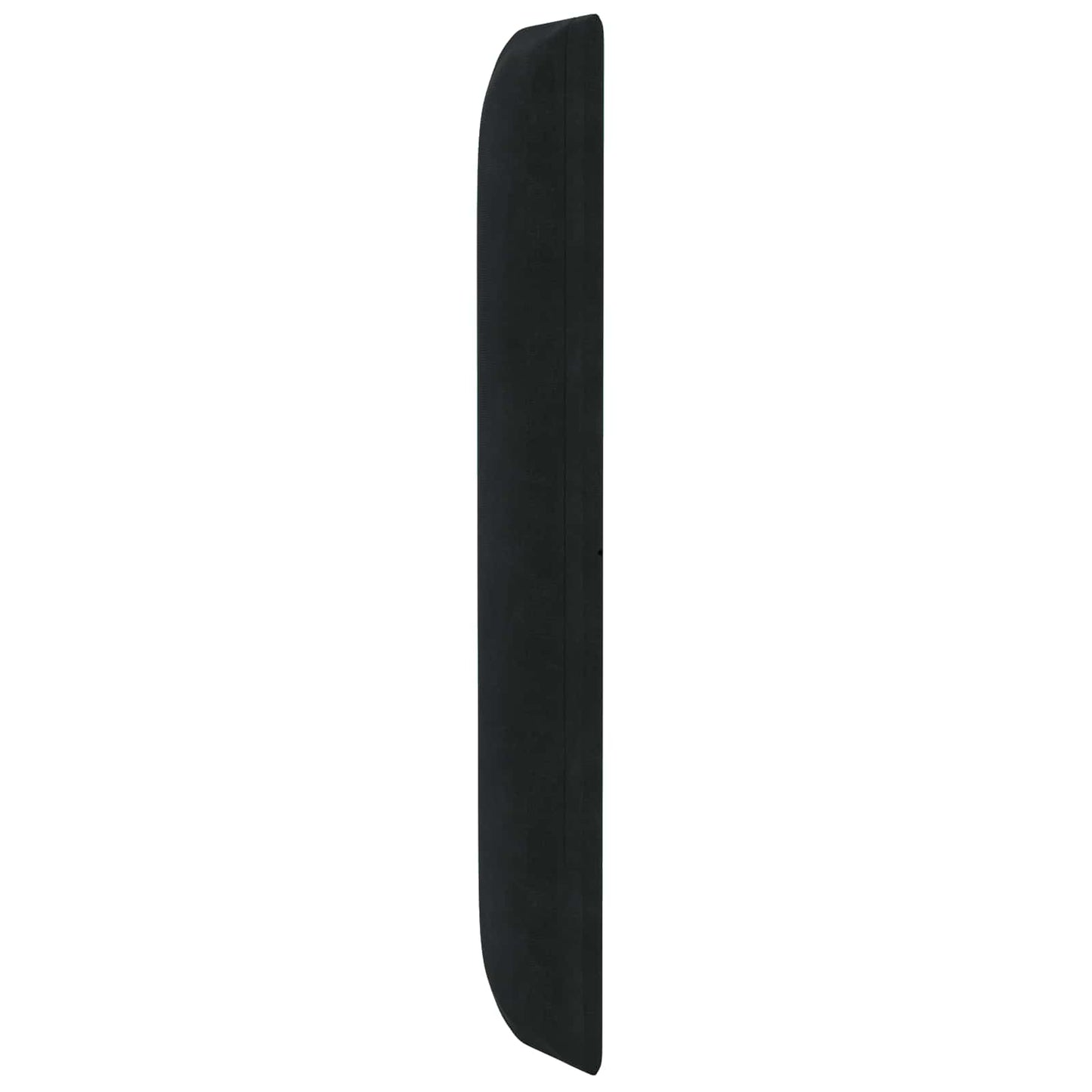 Kopfteil Ohr Schwarz 80 x 16 x 4 cm Samt