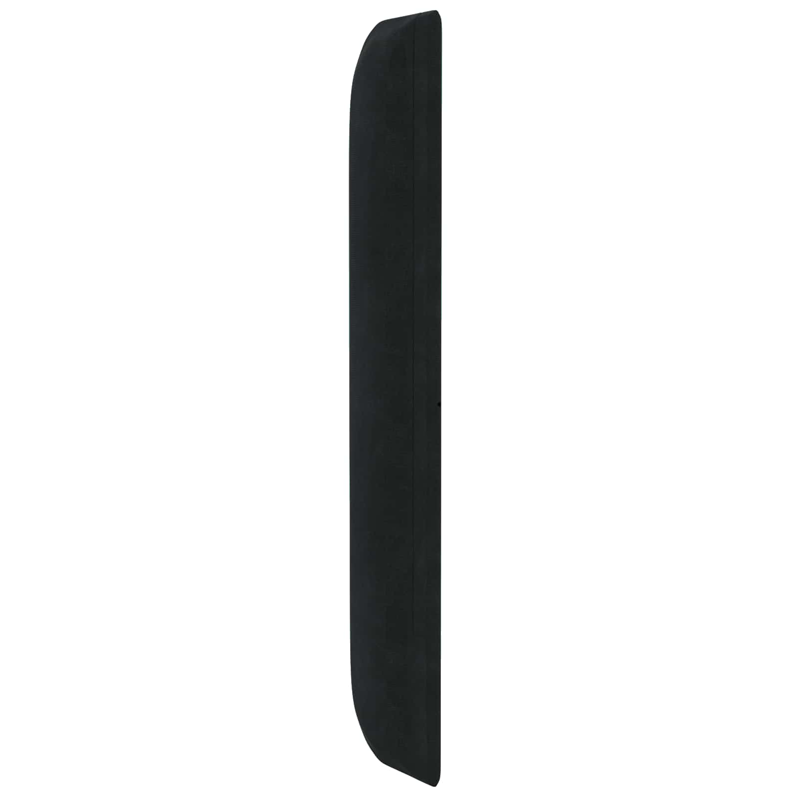 Kopfteil Ohr Schwarz 80 x 16 x 4 cm Samt