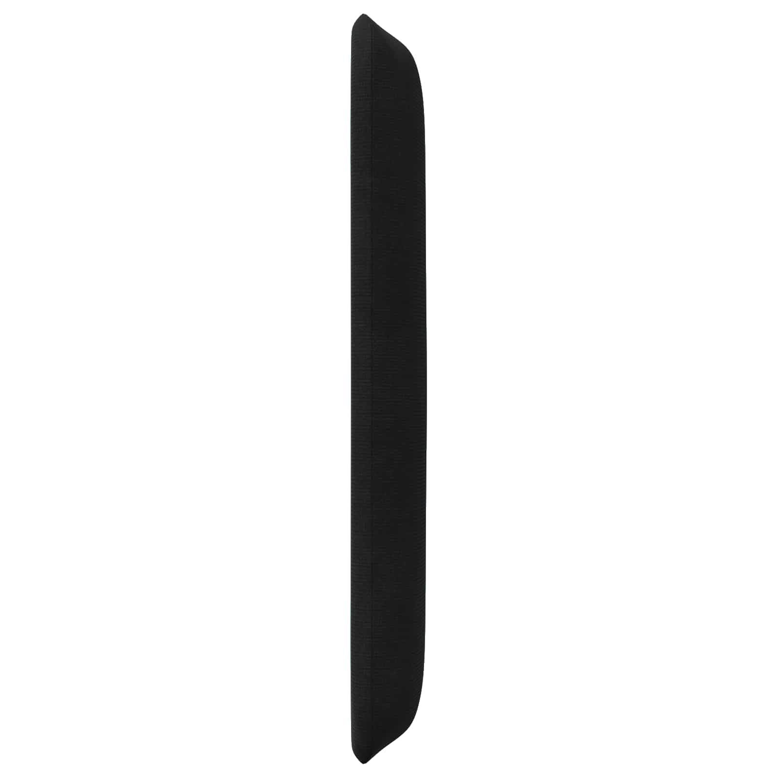 Kopfteil Ohr Schwarz 80 x 16 x 4 cm Samt