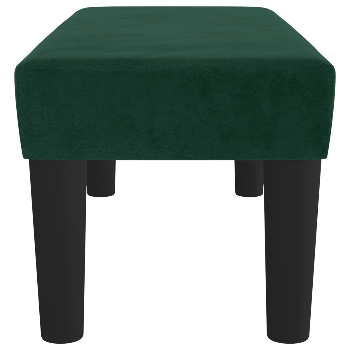 Sitzbank Dunkelgrün 70x30x30 cm Samt