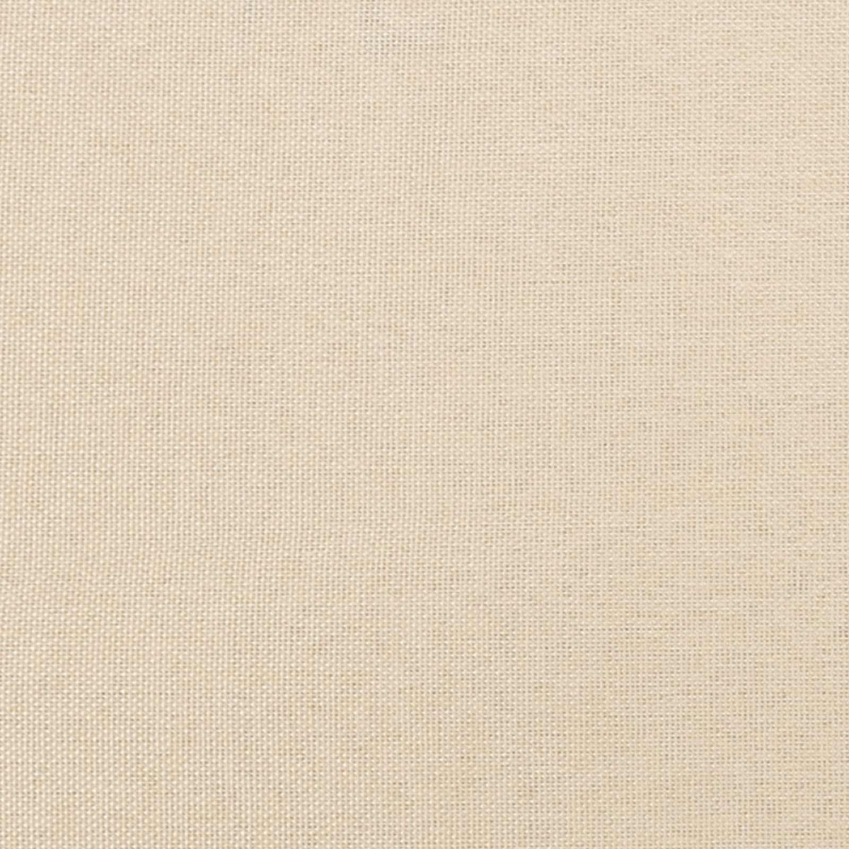 Sitzbank Creme 100x30x30 cm Stoff