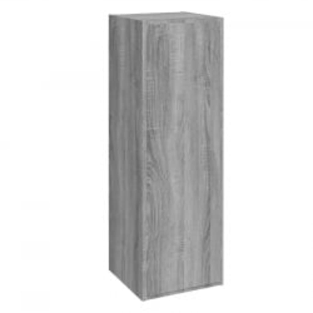 Ensemble de meubles TV 3 pièces, en bois de Sonoma gris