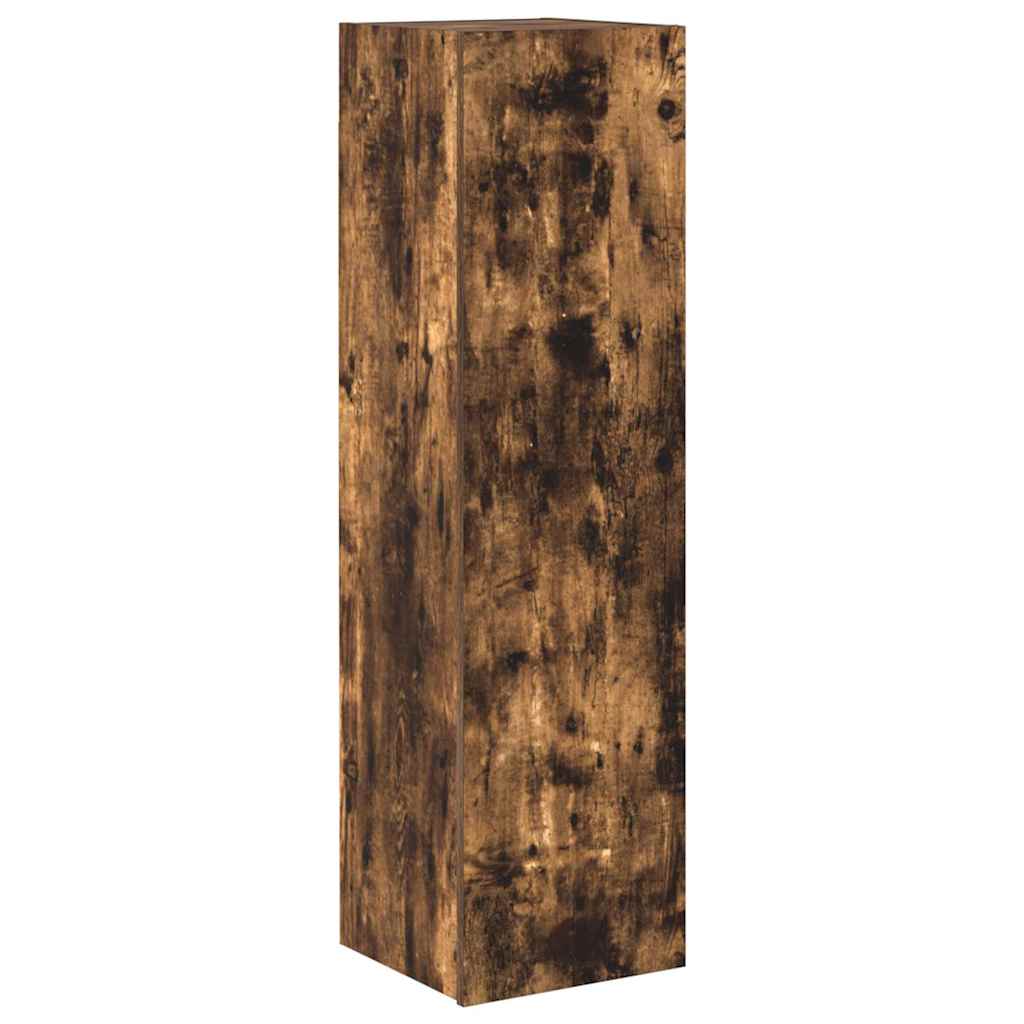 3-tlg. TV-Schrank-Set Räuchereiche Holzwerkstoff