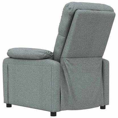 Relaxsessel Dunkelgrau Stoff