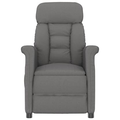 Massagesessel Dunkelgrau 96,5 x 70,5 x 95 cm Mikrofaser