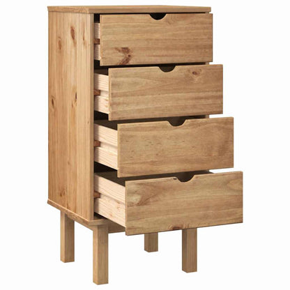 Schubladenschrank OTTA 45x39x90 cm Massivholz