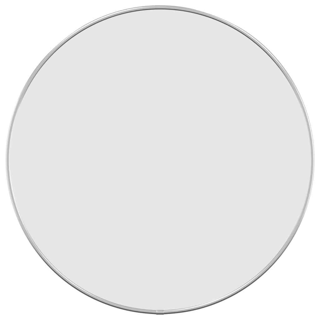 Wandspiegel Silbern Ø 50 cm Rund