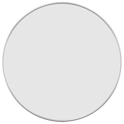 Wandspiegel Silbern Ø 50 cm Rund