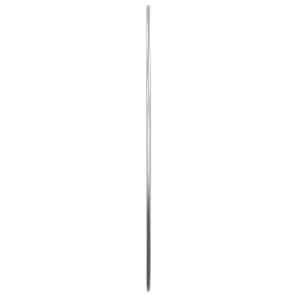 Wandspiegel Silbern Ø 50 cm Rund