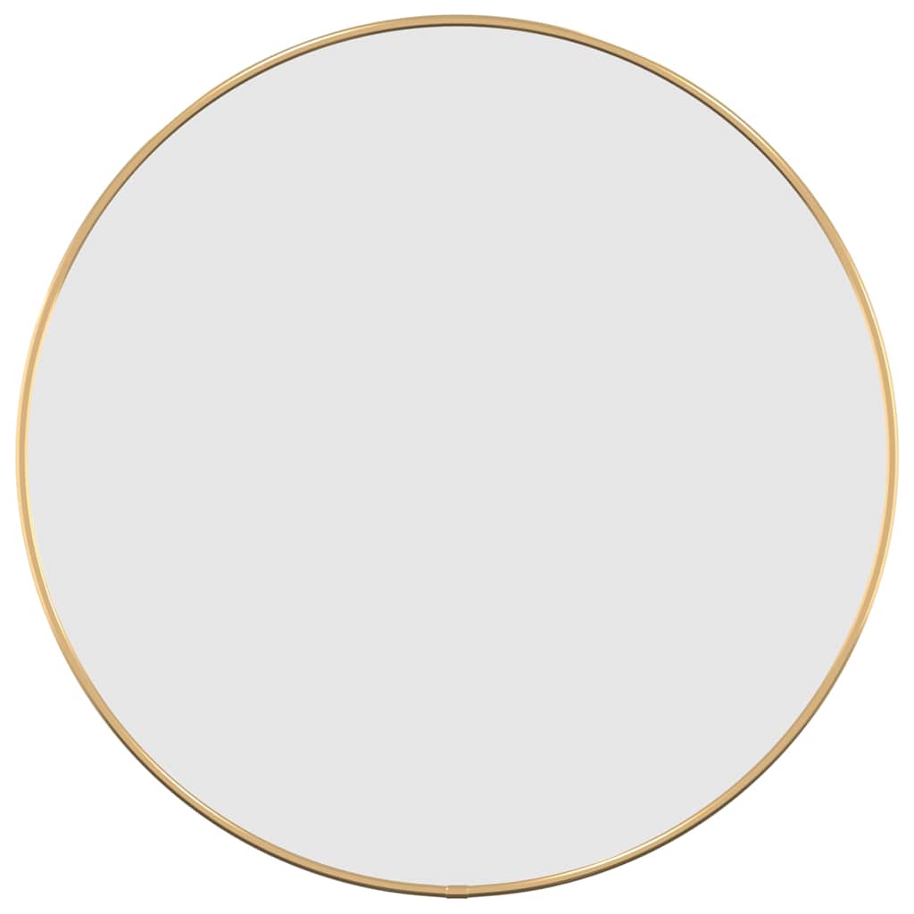 Wandspiegel Golden Ø 50 cm Rund