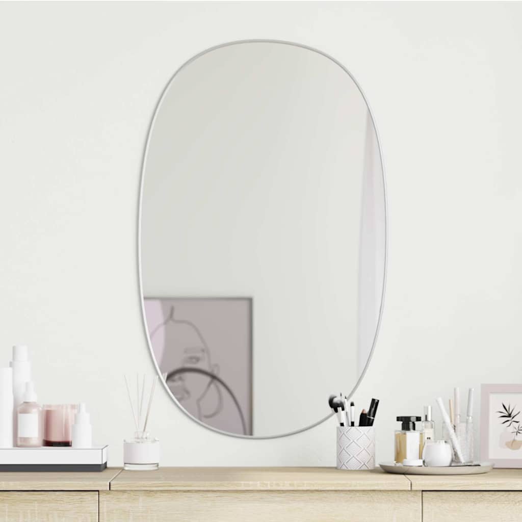 Wandspiegel Silbern 70x45 cm