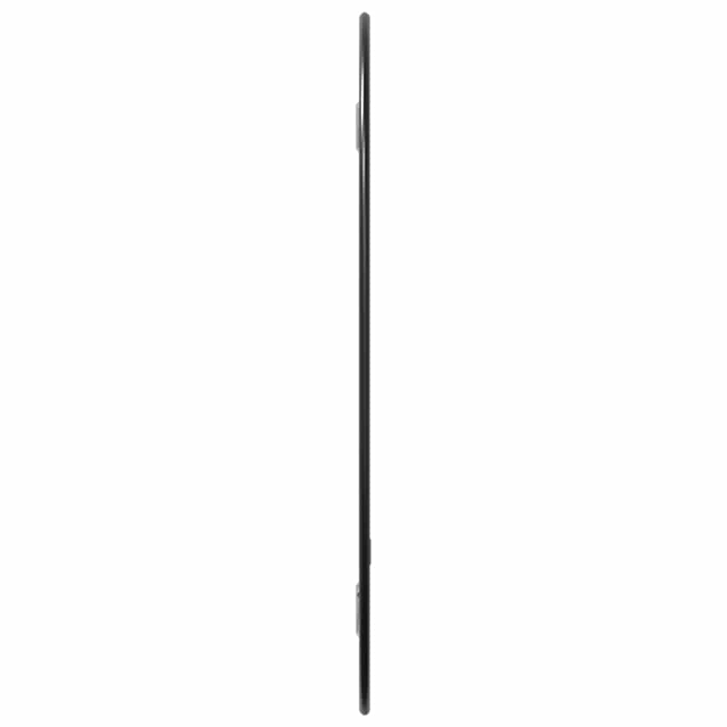 Wandspiegel Schwarz 30x25 cm