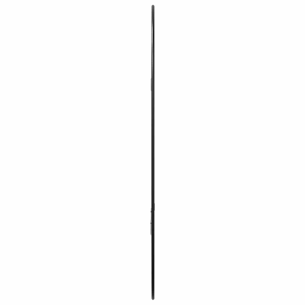 Wandspiegel Schwarz 60x40 cm
