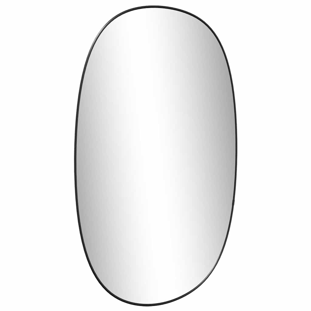 Wandspiegel Schwarz 70x45 cm