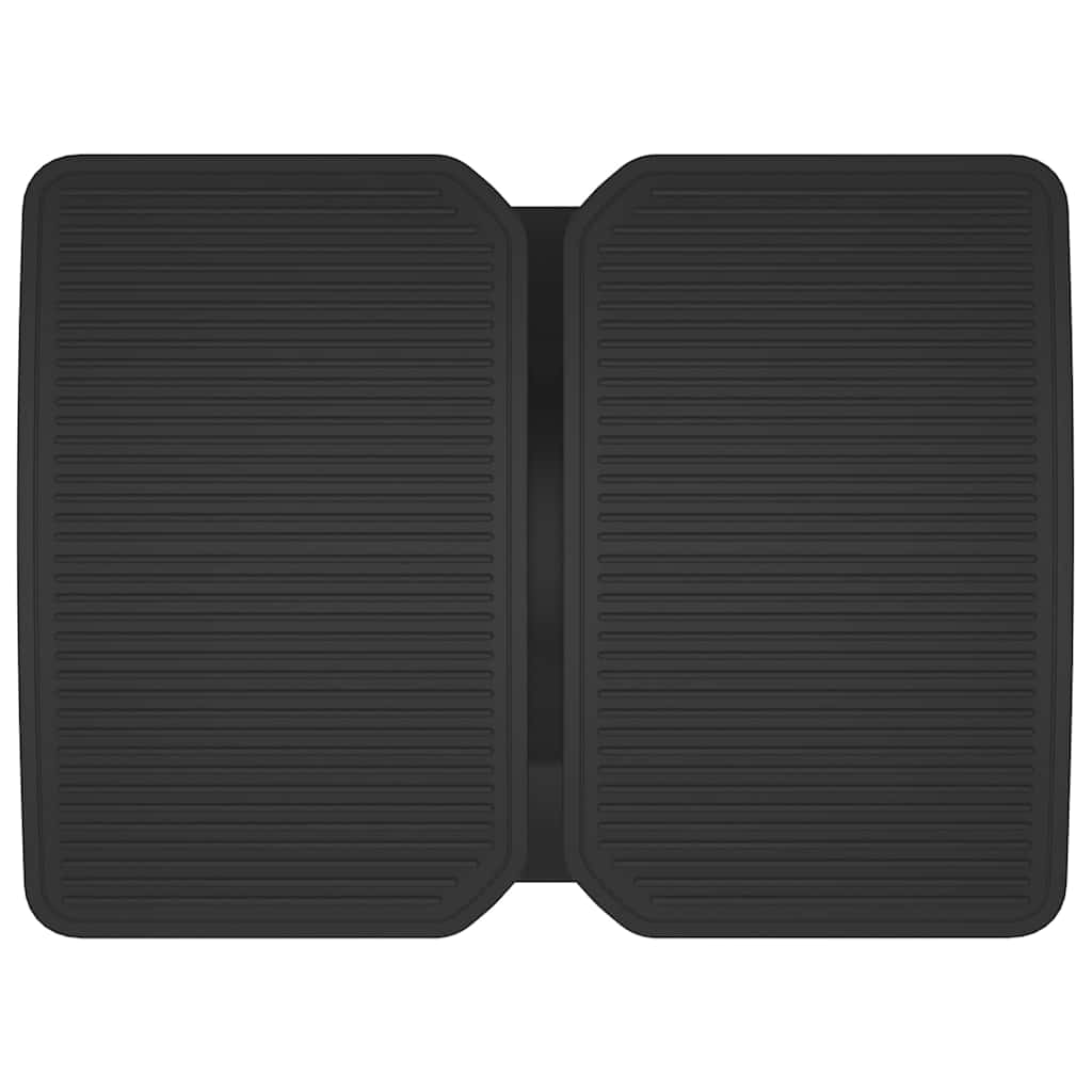Fußstütze Schwarz 43,5x32,5x10,5 cm