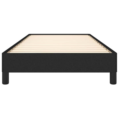 Bettgestell ohne Matratze Schwarz 90x190 cm Stoff