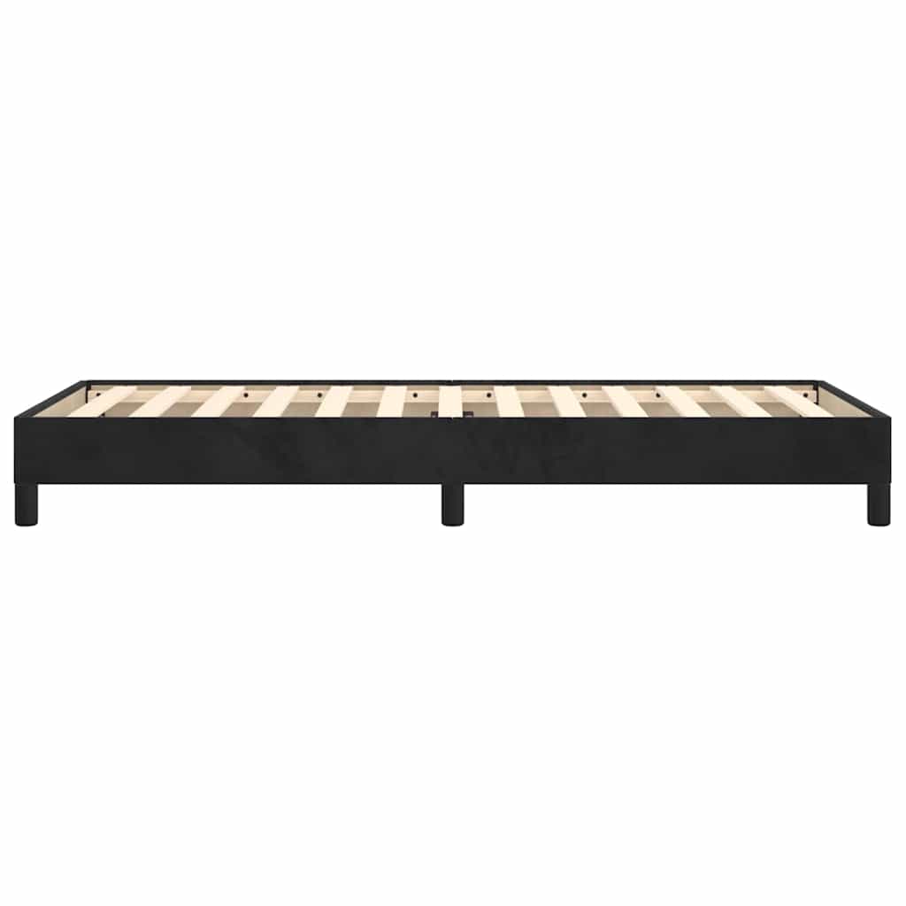 Bettgestell Schwarz 80x200 cm Samt