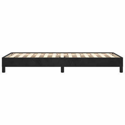 Bettgestell Schwarz 80x200 cm Samt