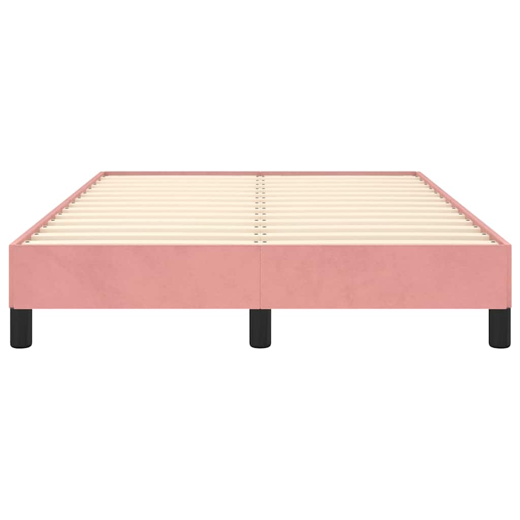Bettgestell Rosa 120x200 cm Samt