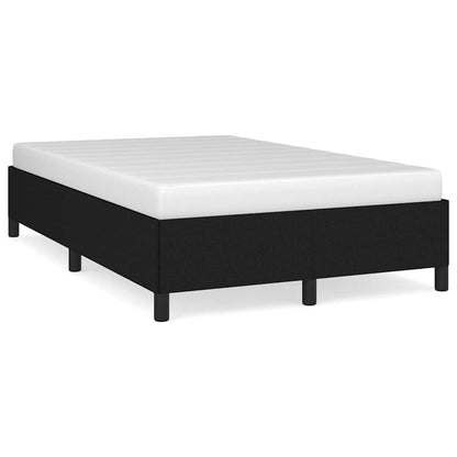 Bettgestell ohne Matratze Schwarz 120x200 cm Stoff