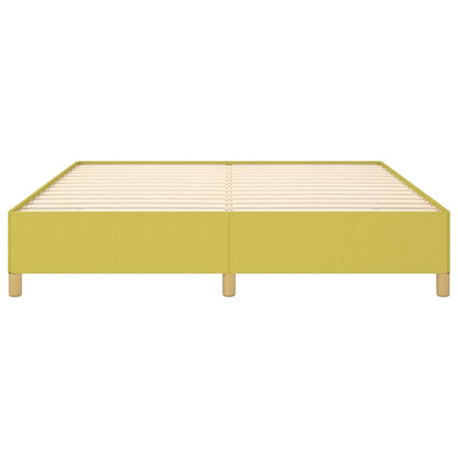 Bettgestell ohne Matratze Grün 180x200 cm Stoff