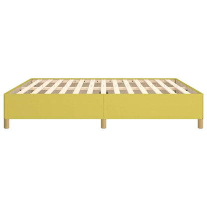 Bettgestell ohne Matratze Grün 180x200 cm Stoff