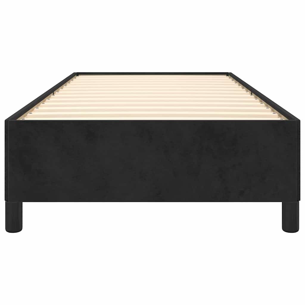 Bettgestell Schwarz 80x200 cm Samt