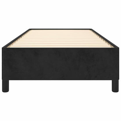 Bettgestell Schwarz 80x200 cm Samt