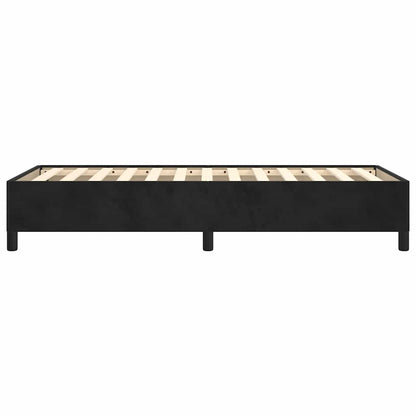 Bettgestell Schwarz 90x190 cm Samt